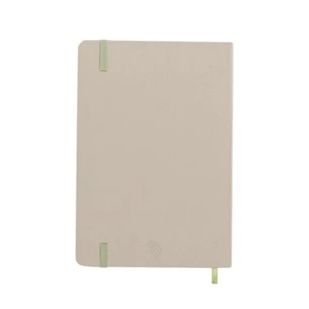  Notes cca. A5 od recikliranog kartona i voćnog papira light brown