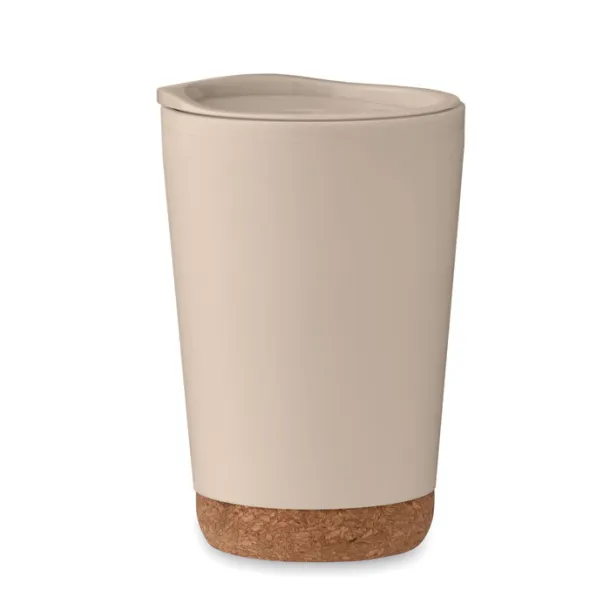 CO Double wall tumbler 300 ml Beige