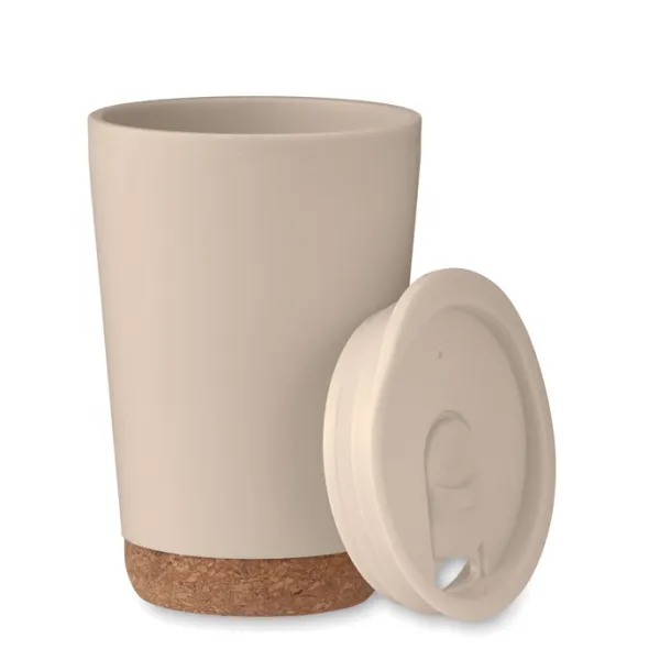 CO Double wall tumbler 300 ml Beige