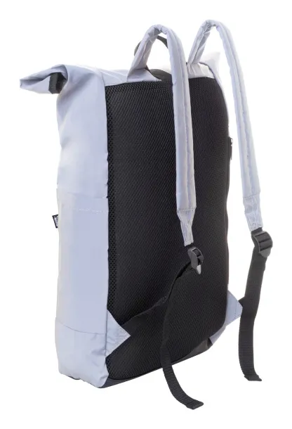 Lumiroll reflective RPET backpack Silver