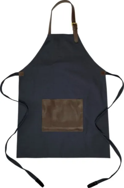 Maria Canvas apron (450 gsm) Plava