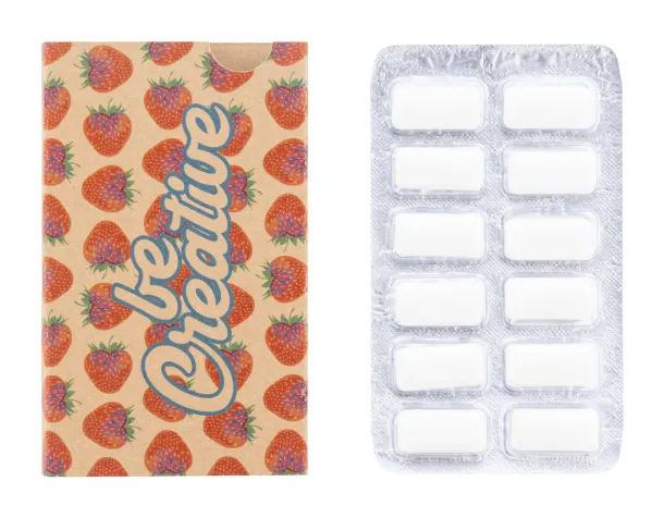 CreaChew 12 Eco žvakaće gume u personaliziranom pakiranju Prirodna