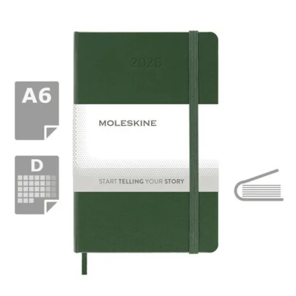  MOLESKINE dnevnik A6 khaki