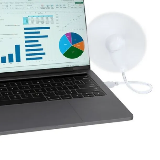  Džepni sklopivi ventilator Bijela