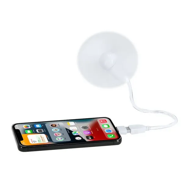  Pocket fan, flexible white