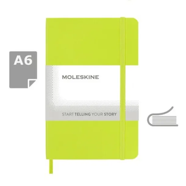  MOLESKINE Notebook approx. A6 lime