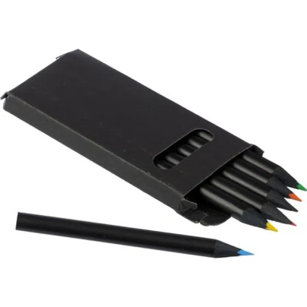  Colour pencil set black