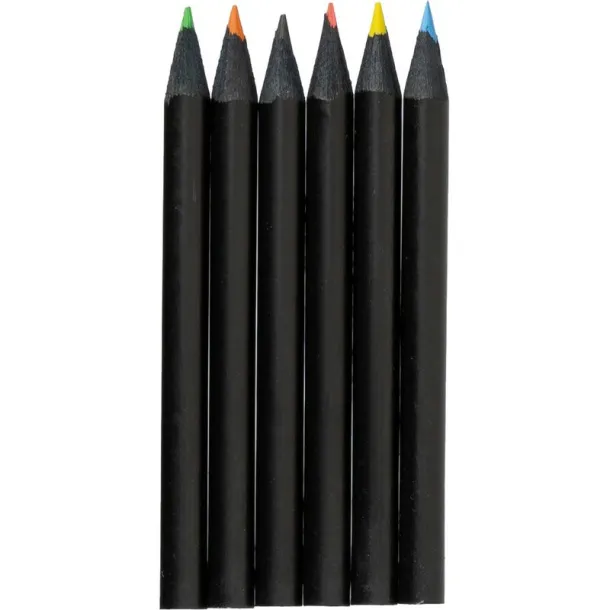  Colour pencil set black