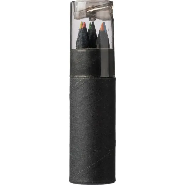  Colour pencil set black