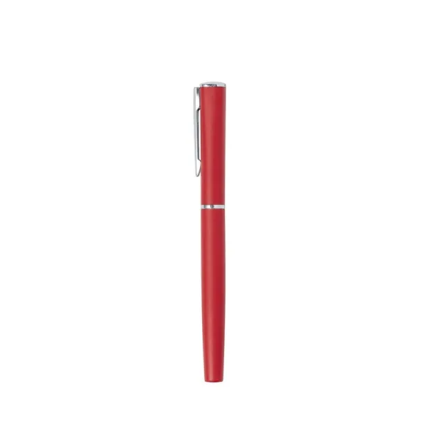  Roller ball pen with cap red