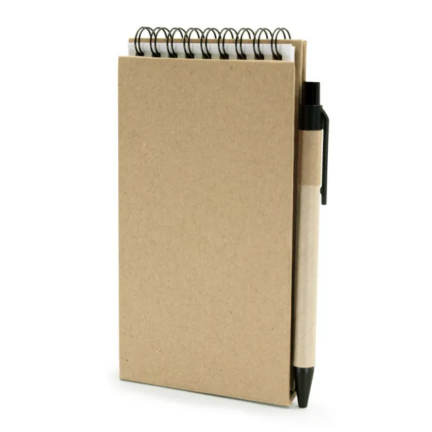 Madelyn Memo holder, notebook, ball pen, sticky notes neutral