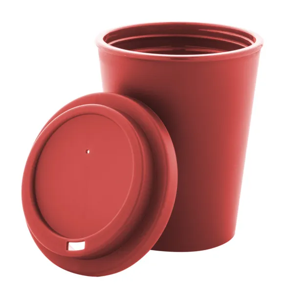 Peppulu thermo cup Red