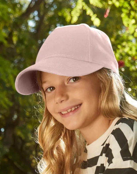  Junior Organic Cotton 5 Panel Cap - Beechfield