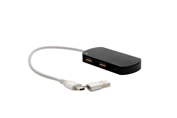 Raluhub USB hub Black