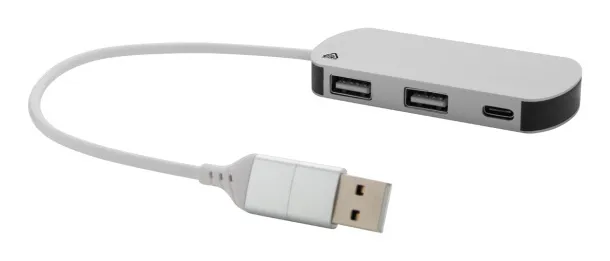 Raluhub USB hub Silver