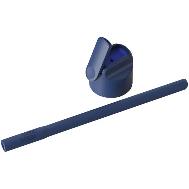 Ocean Bottle GO 500 ml vacuum insulated water bottle - Ocean Bottle Ocean Blue