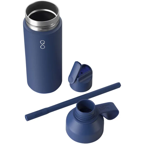 Ocean Bottle GO boca za vodu s vakuumskom izolacijom, 500 ml - Ocean Bottle Ocean Blue