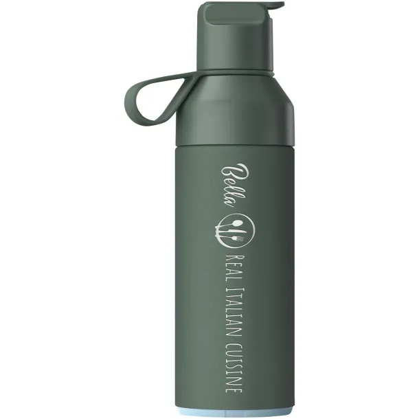 Ocean Bottle GO 500 ml vacuum insulated water bottle - Ocean Bottle Šumski zelena