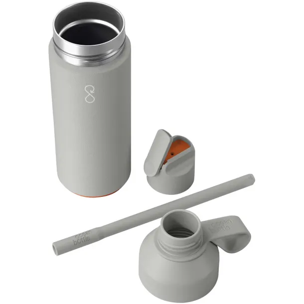 Ocean Bottle GO boca za vodu s vakuumskom izolacijom, 500 ml - Ocean Bottle Rock Grey