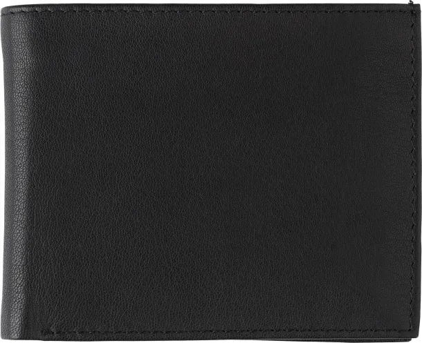 Yvonne Leather wallet  Crna