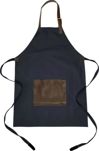 Maria Canvas apron (450 gsm) Plava