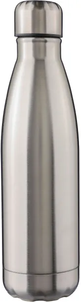 CLIFFORD Recycled stainless steel double-walled flask 500 ml silver