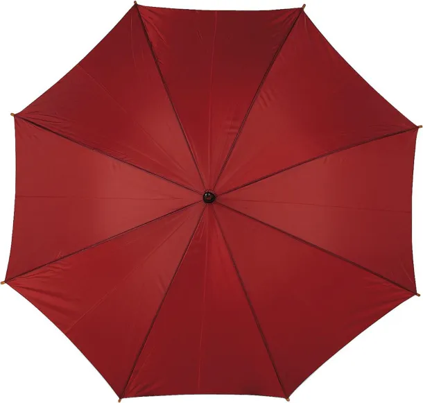  Polyester (190T) umbrella Kelly burgundy