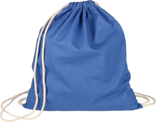 BRIDGET Oeko-Tex cotton (140 gsm) drawstring backpack