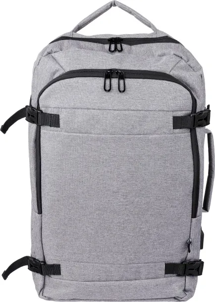 MALCOLM rPET poliesterski (300D) ruksak, 17" light grey