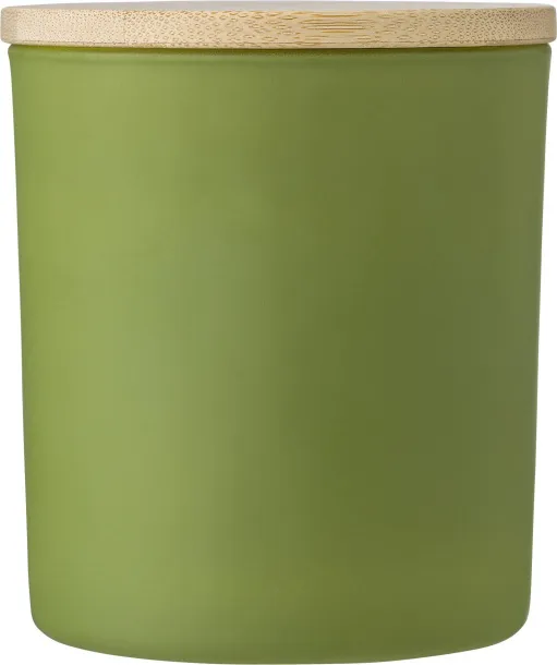 Lucas Glass candle  green