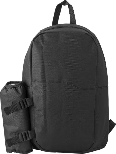  Polyester (600D) cooler backpack Clinton Crna