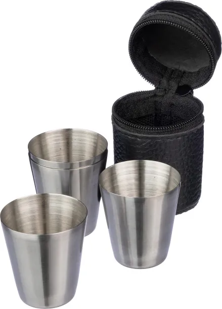 Benjamin Stainless steel liquor cups