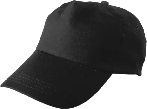 LISA Cotton twill cap Lisa black