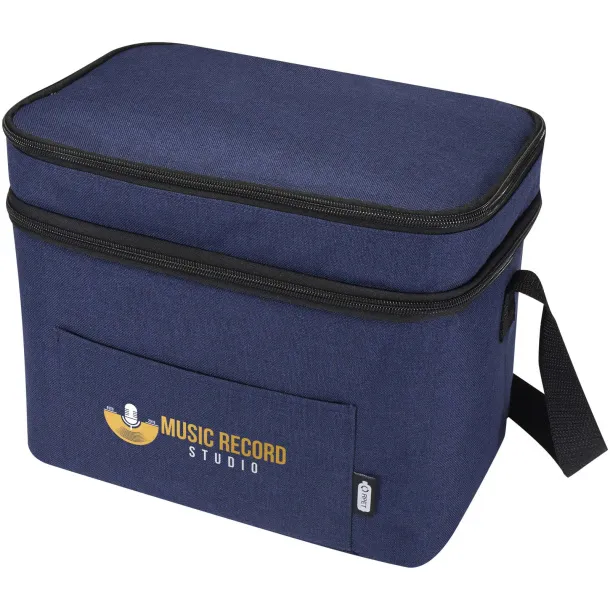 Tundra GRS RPET double compartments cooler bag 13L Navy Blue