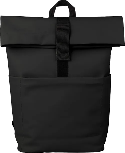 SENTA PU kožni ruksak, 15" Crna