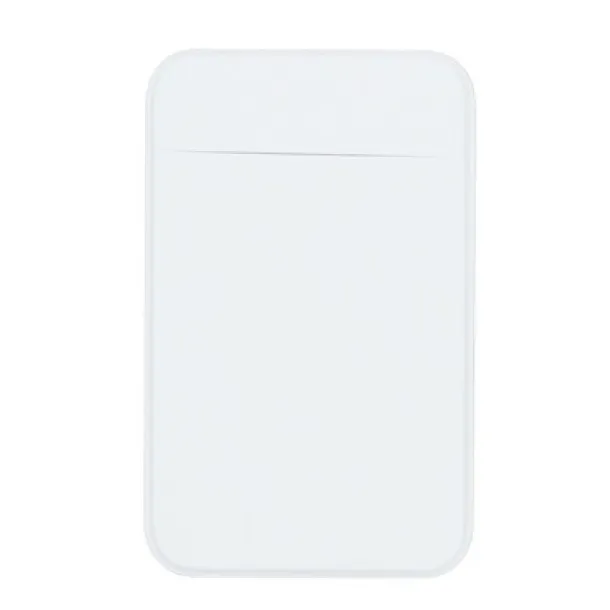  Credit card and ID holder for mobile phone white