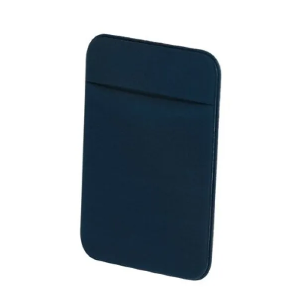  Credit card and ID holder for mobile phone navy blue