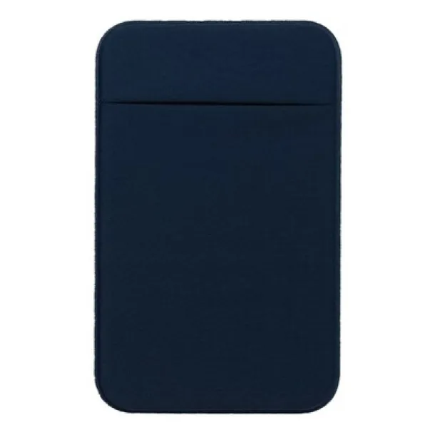  Credit card and ID holder for mobile phone navy blue