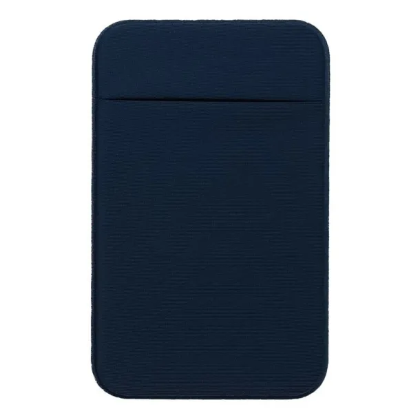  Credit card and ID holder for mobile phone navy blue