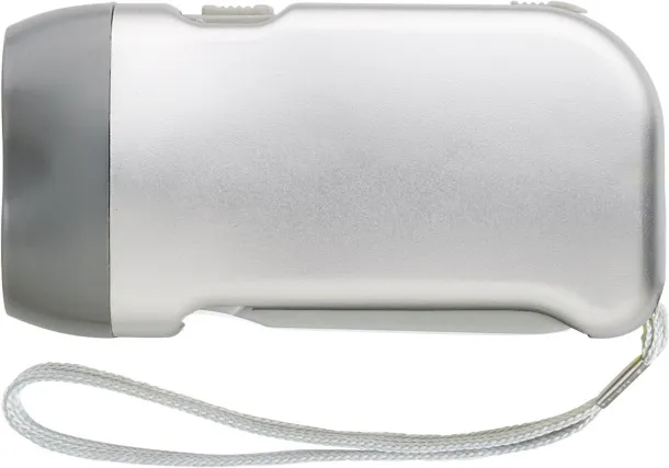 TRISTAN ABS dynamo torch silver