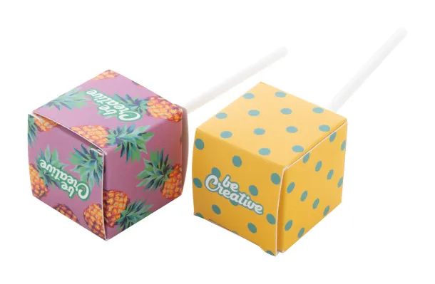 CreaLick custom lollipop White