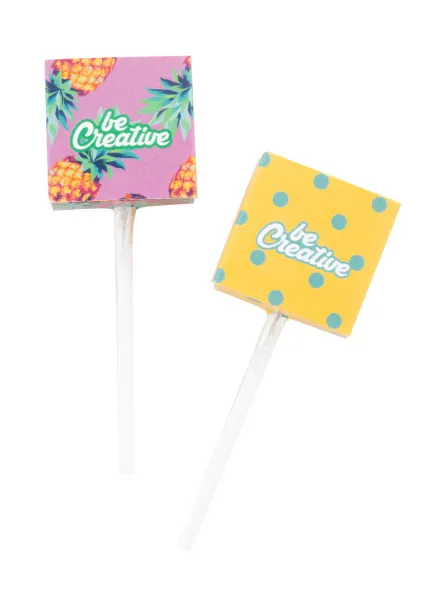 CreaLick custom lollipop White