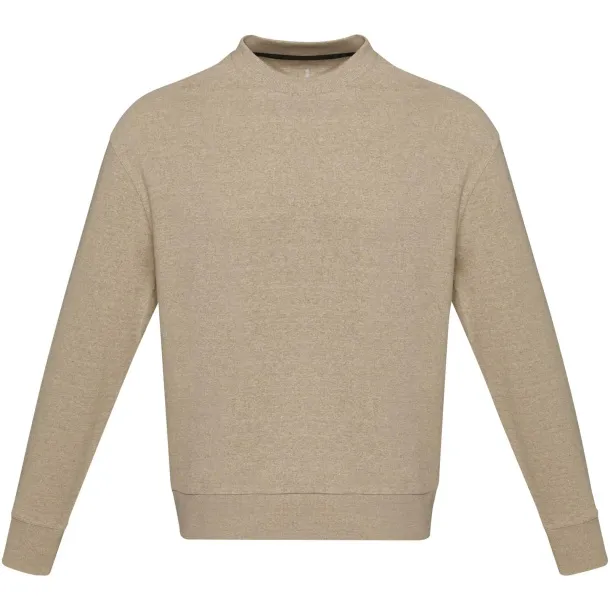 Jet unisex Aware™ recycled crewneck sweater - Elevate NXT Oatmeal