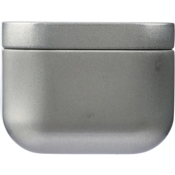  Scented candle silver