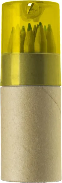 TERRENCE ABS and cardboard tube with pencils Crna