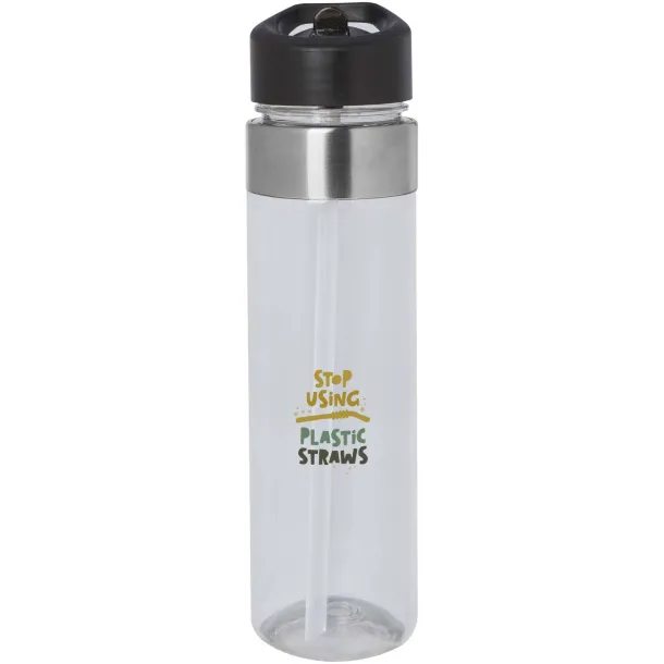Dylan 650 ml Tritan water bottle with flip spout lid White