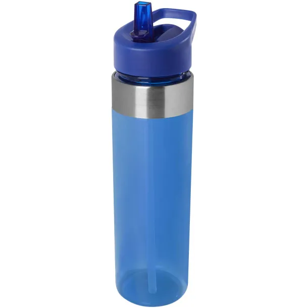 Dylan 650 ml Tritan water bottle with flip spout lid Blue