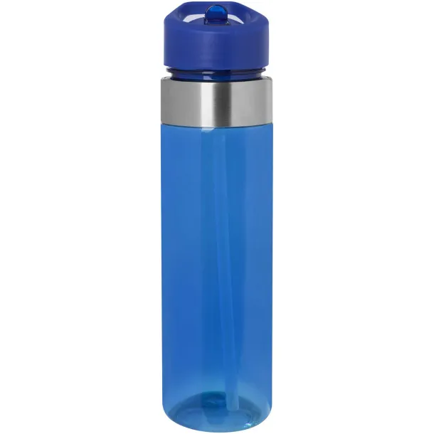 Dylan 650 ml Tritan water bottle with flip spout lid Blue