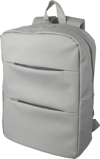 Felicia PU 15 inch laptop backpack Siva