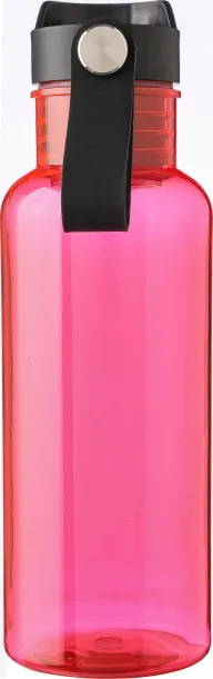 ERICA rPET drinking bottle 600 ml red